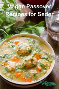 A round-up of vegan Passover recipes. For more recipes, visit www.vegansbaby.com