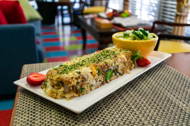 Vegan dishes at this great local spot, Zenaida's Cafe. For more vegan dining in Las Vegas, visit www.vegansbaby.com/vegansbaby2018