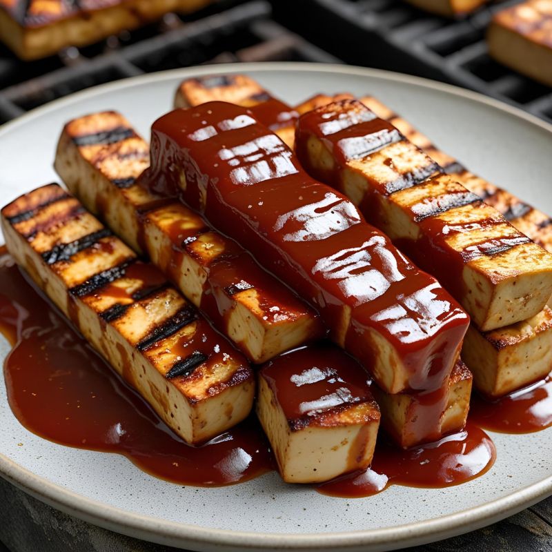 BBQ Tofu - vegan grilling recipe