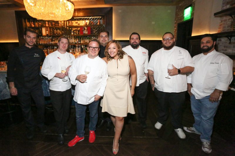 Vegans, Baby's Diana Edelman curated the Vegas Vegan Dinner highlighting five exceptional Las Vegas chefs and vegan dining at the James Beard House and later in Las Vegas. For more vegan news, visit www.vegansbaby.com. Photos: Stardust Fallout