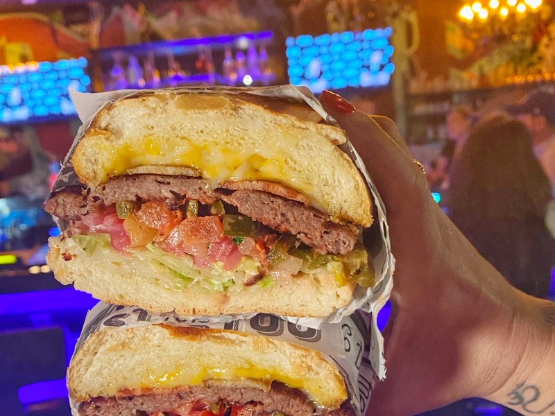 Five dishes to order at Taco Dive Bar, the all-vegan gaming bar in Las Vegas. For more vegan dining visit www.vegansbaby.com
