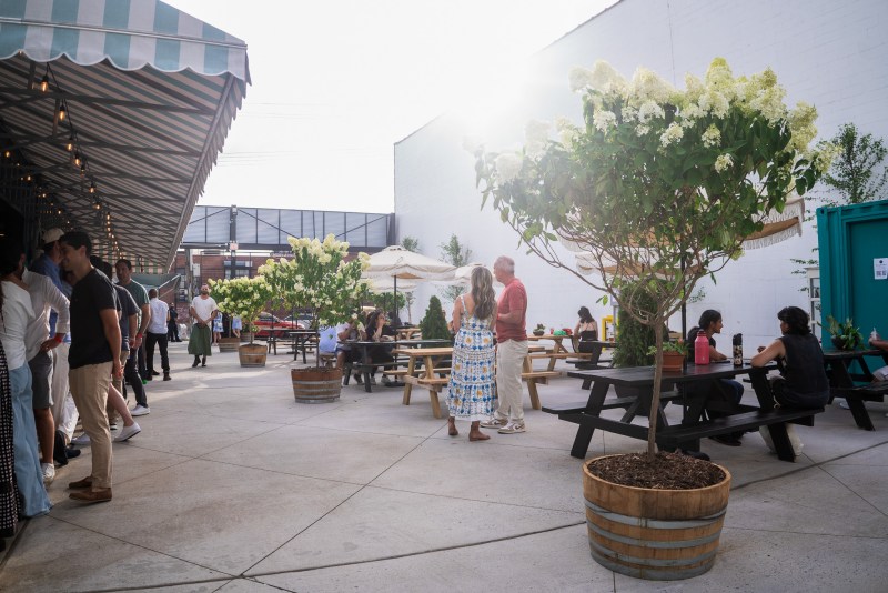 Plant-based Bushwick events like the Brooklyn Roots Collective provide a sustainable market by day, and a sustainable-focused nightlife scene in the evening