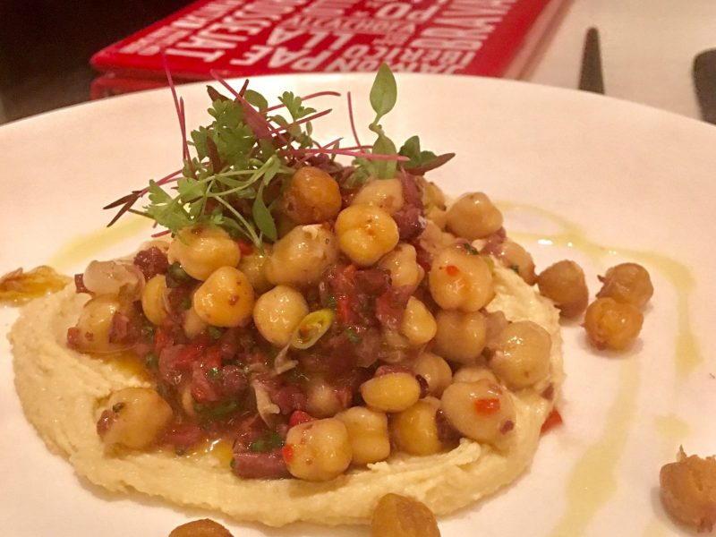 Vegan Spanish food isn't easy to find, but Jaleo by Jose Andres at Cosmopolitan has options. For more vegan options in Las Vegas, visit www.vegansbaby.com/vegansbaby2018