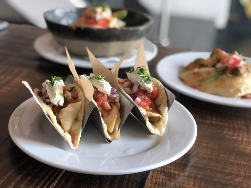 The all-vegan Panacea has a new weekend brunch complete with CBD pancakes, black truffle waffles and more. For more vegan brunches in Las Vegas, visit www.vegansbaby.com/vegansbaby2018