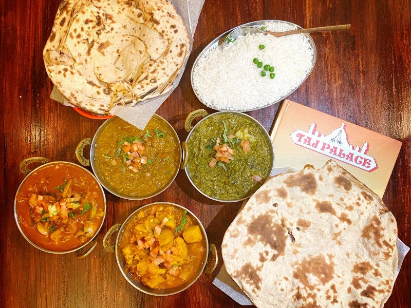 Taj Palace is a vegan-friendly Indian restaurant in Las Vegas. For more vegan options in Las Vegas, visit www.vegansbaby.com