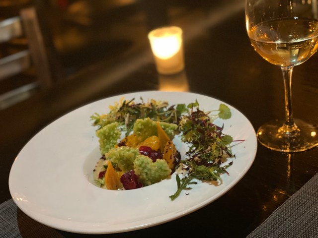 Five romantic restaurants to celebrate Valentine's Day in Las Vegas if you're vegan. For more vegan dining, visit www.vegansbaby.com