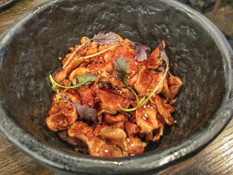 Sparrow + Wolf features vegan options as well we as a family-style vegan tasting menu that is four courses and a seven-course individual vegan tasting menu. For more vegan options in Las Vegas, visit www.vegansbaby.com/vegansbaby2018