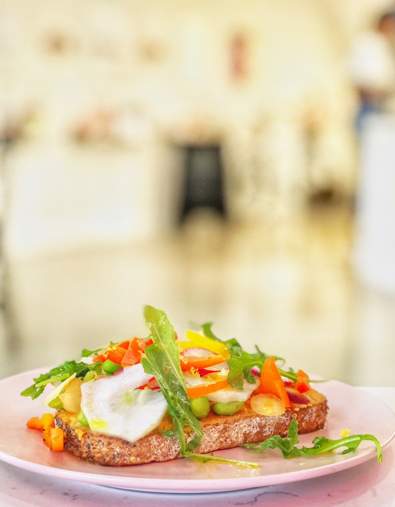 Summerlin's Cafe Lola offers vegan items including toast, pastries and coffee and tea creations. For more vegan options in Las Vegas, visit www.vegansbaby.com/vegansbaby2018