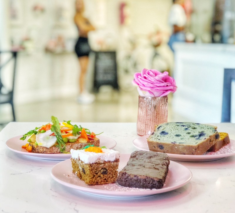 Summerlin's Cafe Lola offers vegan items including toast, pastries and coffee and tea creations. For more vegan options in Las Vegas, visit www.vegansbaby.com/vegansbaby2018