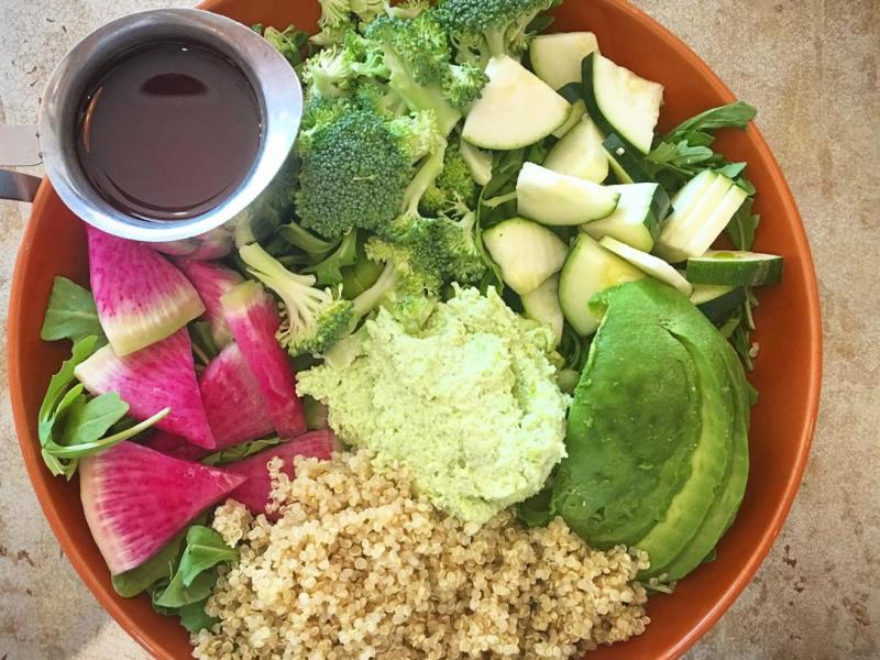 A few vegan food options in Las Vegas exist at MTO Cafe's two locations. For more vegan dining in Las Vegas, visit www.vegansbaby.com/vegansbaby2018