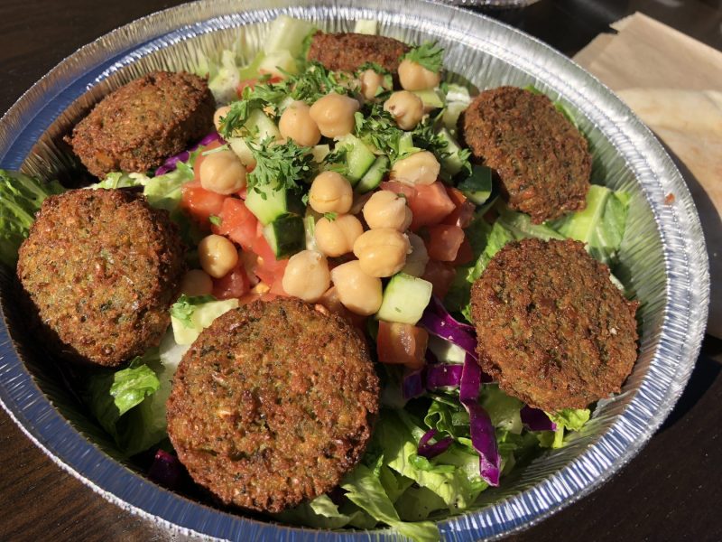 Parsley Modern Mediterranean has many vegan options in Las Vegas. For more vegan dining in Las Vegas, visit www.vegansbaby.com/vegansbaby2018