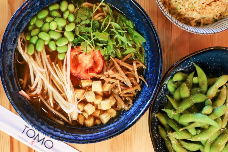 Tomo Noodles is a vegan-friendly restaurant in Las Vegas. Find out all the vegan options at Tomo now. For more vegan dining in Las Vegas, visit www.vegansbaby.com