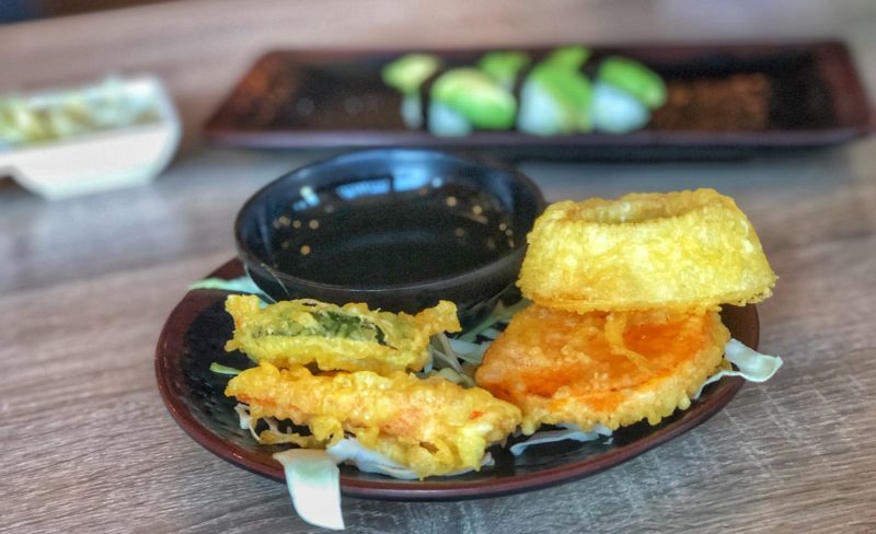For all-you-can-eat vegan sushi in Las Vegas, visit Jjanga Steak & Sushi. For more vegan options in Las Vegas, visit www.vegansbaby.com