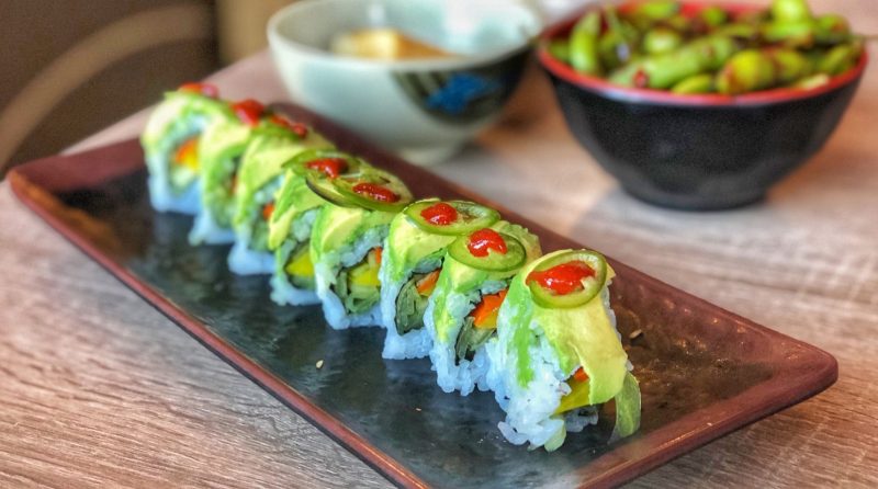 For all-you-can-eat vegan sushi in Las Vegas, visit Jjanga Steak & Sushi. For more vegan options in Las Vegas, visit www.vegansbaby.com