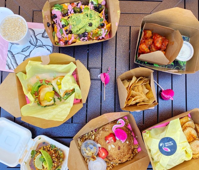 Munchie Brunchie is a vegan brunch delivery service in Las Vegas. For more vegan options in Las Vegas visit www.vegansbaby.com