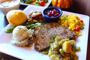 Where to eat vegan Thanksgiving in Las Vegas. For more vegan options in Las Vegas visit www.vegansbaby.com