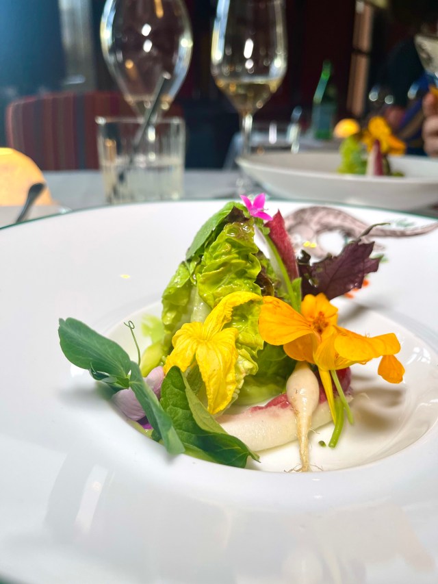 Le Cirque is a vegan-friendly fine dining restaurant at Bellagio in Las Vegas. For more information on vegan options in Las Vegas visit www.vegansbaby.com