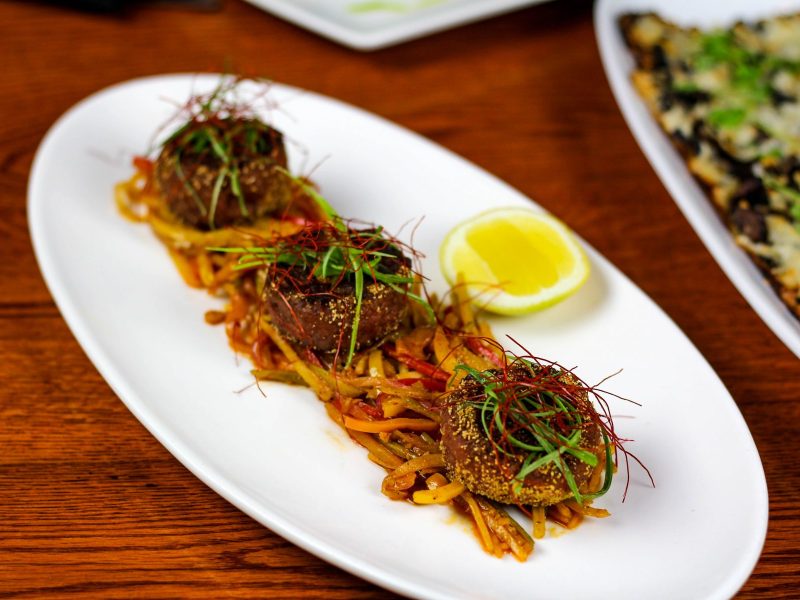 The revamped vegan menu at Beauty & Essex makes a fantastic option on The Strip for vegan and omnivore dining. For more vegan friendly restaurants in Las Vegas, visit www.vegansbaby.com/vegansbaby2018