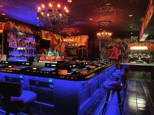 Taco Dive Bar is an all-vegan bar in Las Vegas. For more on vegan options in Las Vegas, visit www.vegansbaby.com