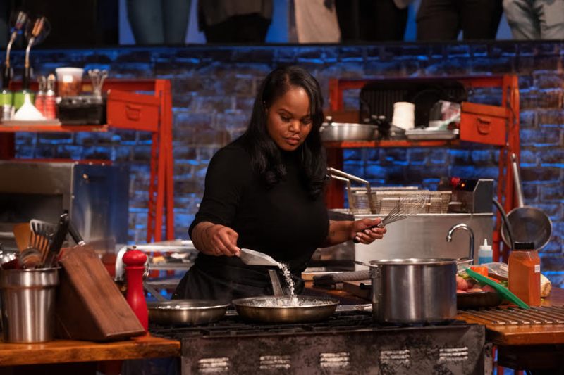 Souley Vegan's Tamearra Dyson just became the first vegan chef to win Beat Bobby Flay. For more vegan news visit www.vegansbaby.com
