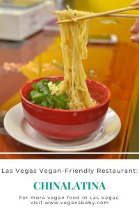 ChinaLatina is a vegan-friendly restaurant in Las Vegas. For more vegan dining in Las Vegas visit www.vegansbaby.com