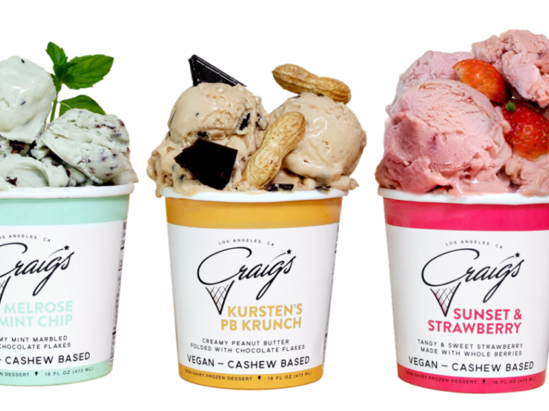Craig's Vegan is the first vegan ice cream shop in Las Vegas and located in Resorts World. For more vegan dining visit www.vegansbaby.com