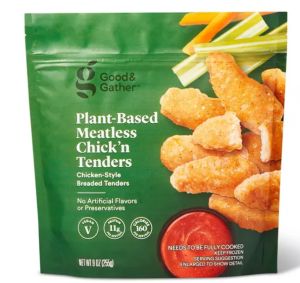 Target's Good and Gather line added vegan options. Here are five products we can't wait to try. For more vegan food visit www.vegansbaby.com
